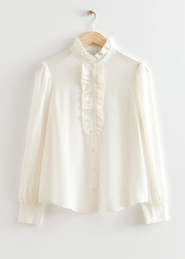 Frilled Silk Blouse | & Other Stories (EU + UK)