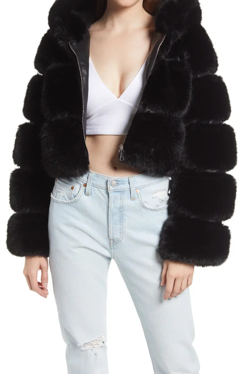 Faux Fur Puffer Jacket | Nordstrom