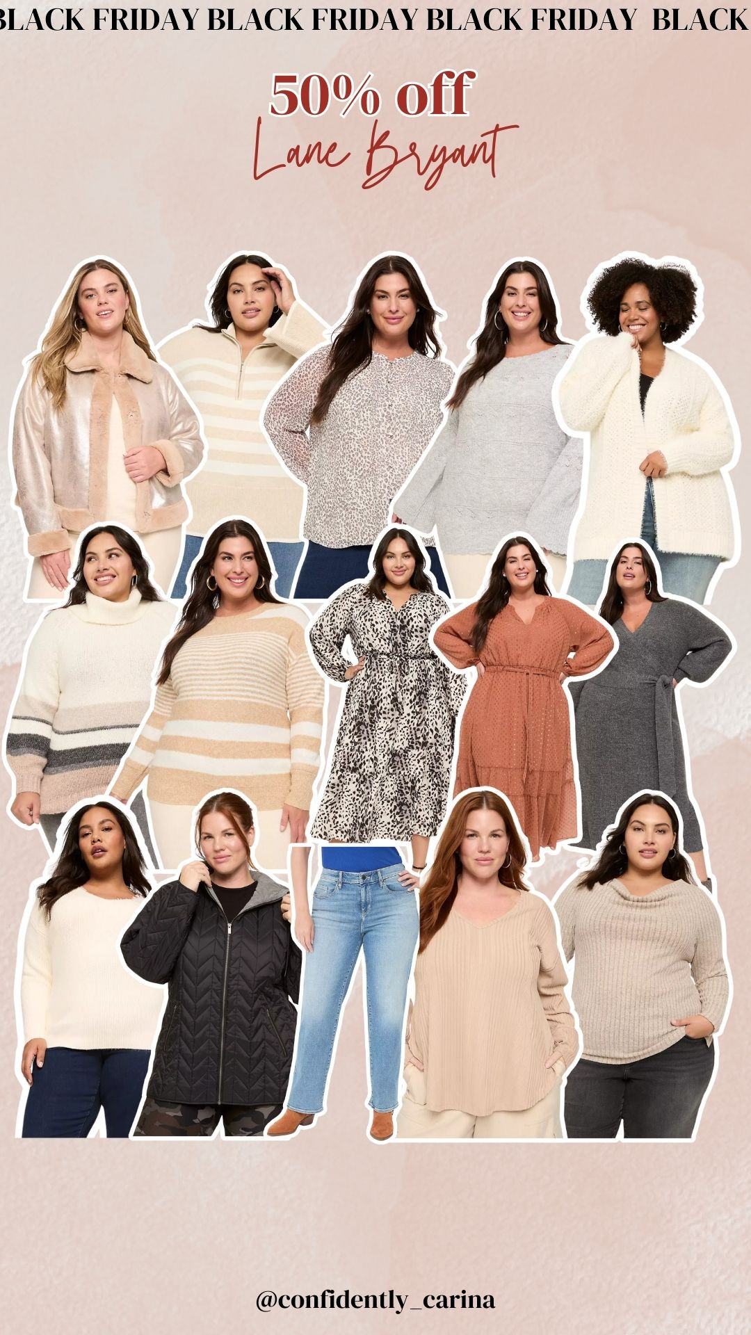 50% off at Lane Bryant for Black Friday! 

 #LTKCyberWeek #LTKHoliday #LTKSaleAlert