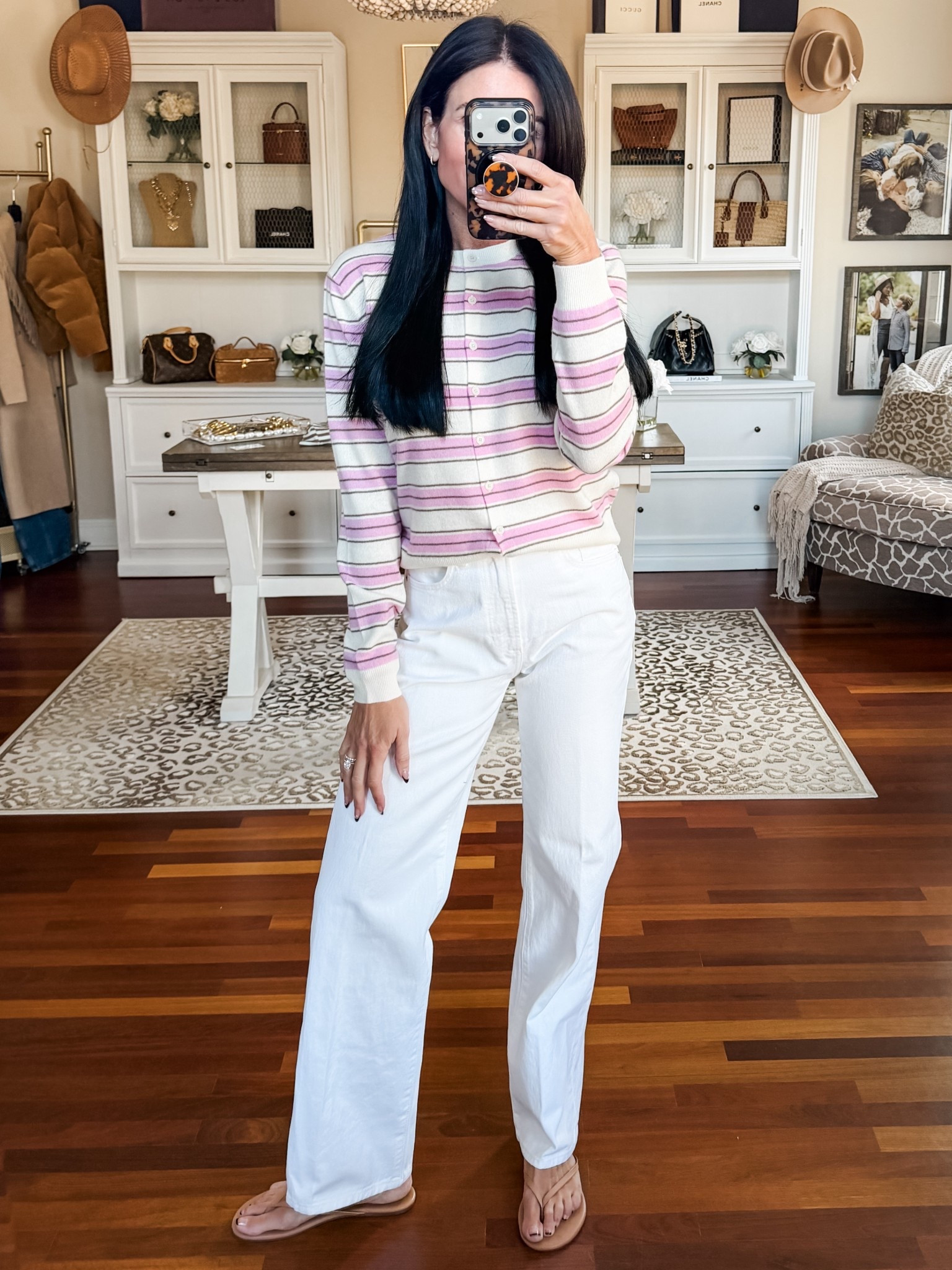 The cutest cardigan for spring! So soft!
Small
25 denim 
@Aritzia 

#LTKSeasonal #LTKOver40 #LTKootd