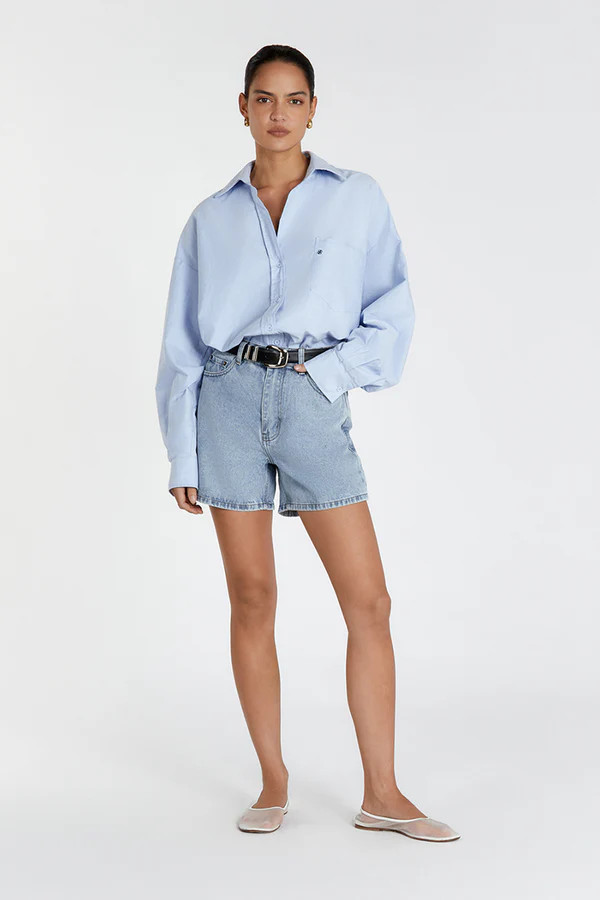 PIPER BLUE DENIM SHORT | DISSH