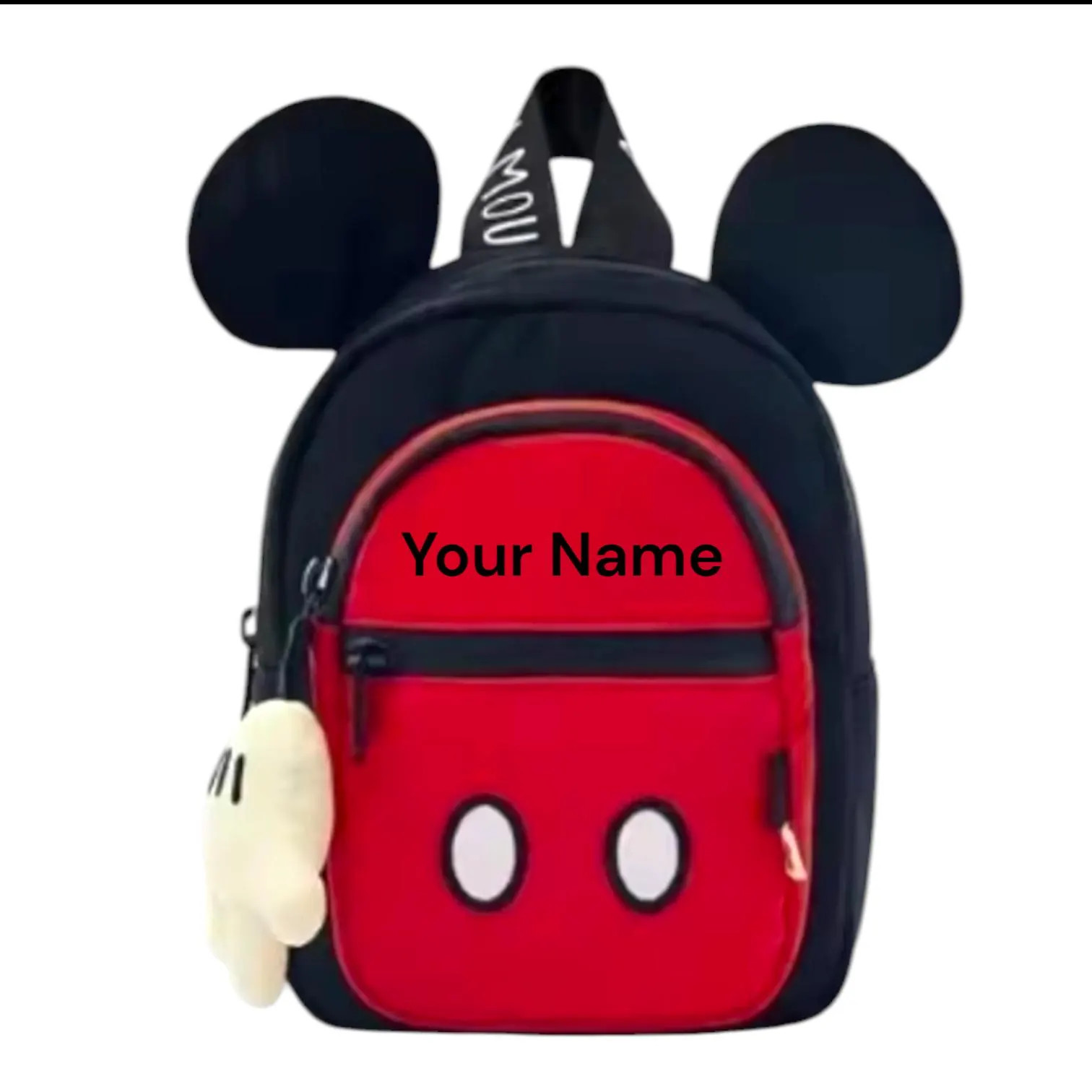 Cute micky mouse childs backpack with personalised option | Etsy (Global)