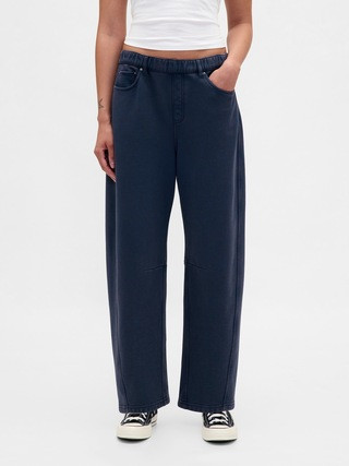 Heavyweight French Terry Barrel Sweatpants | Gap (CA)