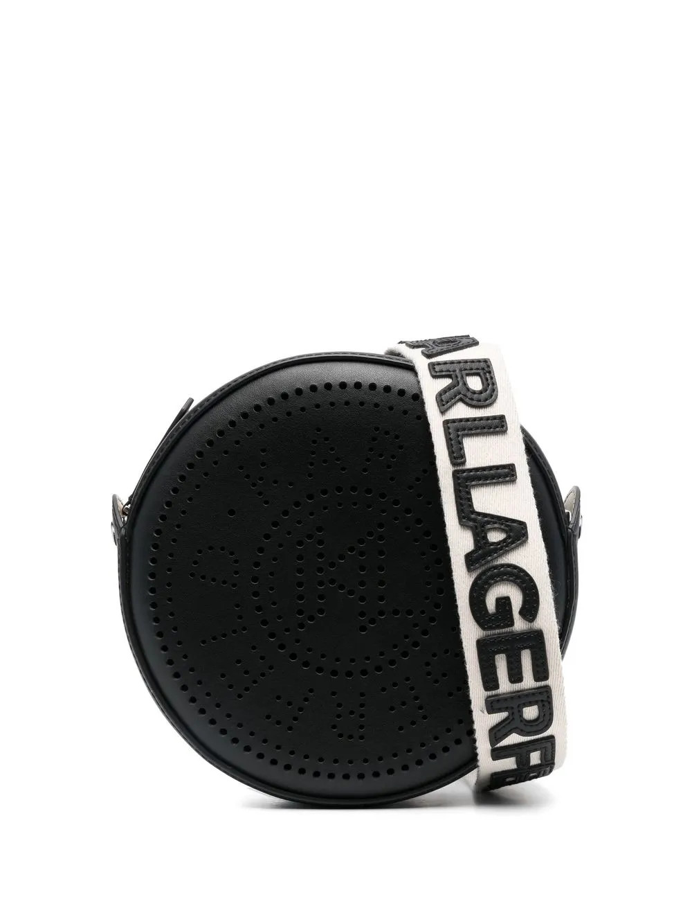 K/Circle perforated-logo bag | Farfetch Global