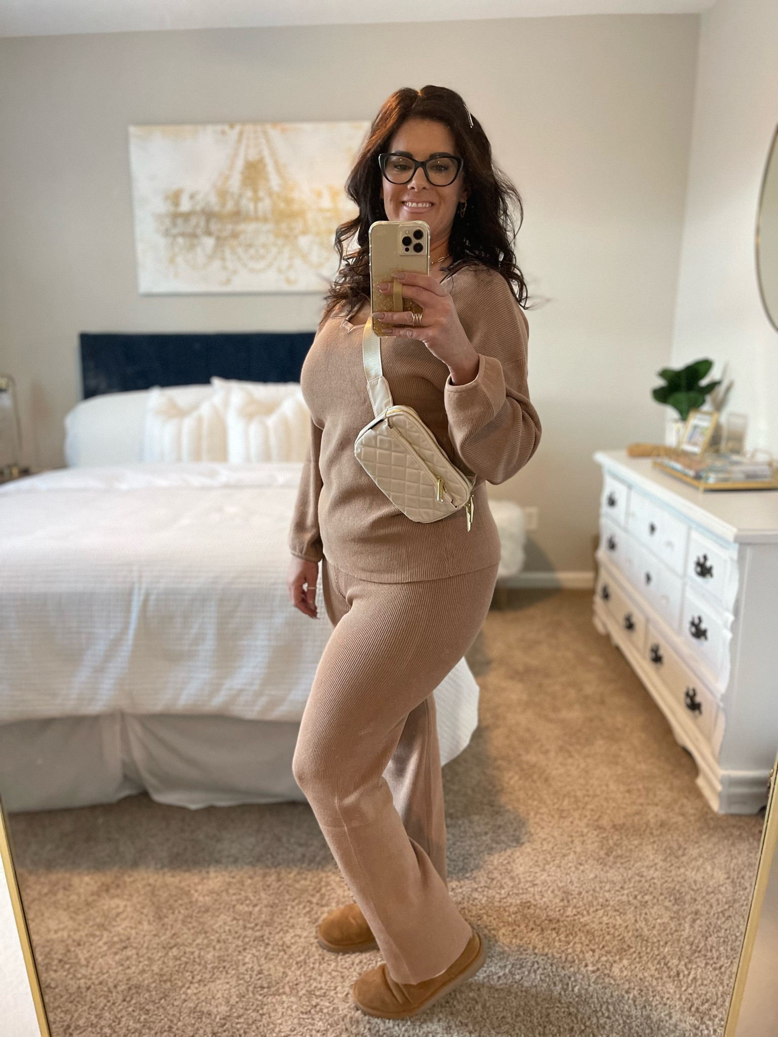 Chic comfort alert! 🌟 This buttery-soft lounge set + fuzzy boots + gold bling + Crossbody perfection = Your ideal cozy gift! 🎁✨ #ComfyChic #HolidayStyle #GiftIdeas #CozyFashion #TrendyComfort #AmazonFashion #LTKStyle #GiftsForHer

#LTKGiftGuide #LTKstyletip #LTKmidsize