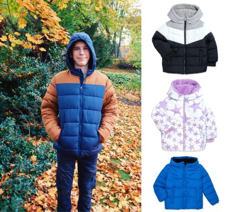 Super warm puffers with fleece or fur linings by Swiss Tech!  Fit true to size, and come in up to size 18!
#liketkit #ltkkids

#LTKHoliday #LTKfamily