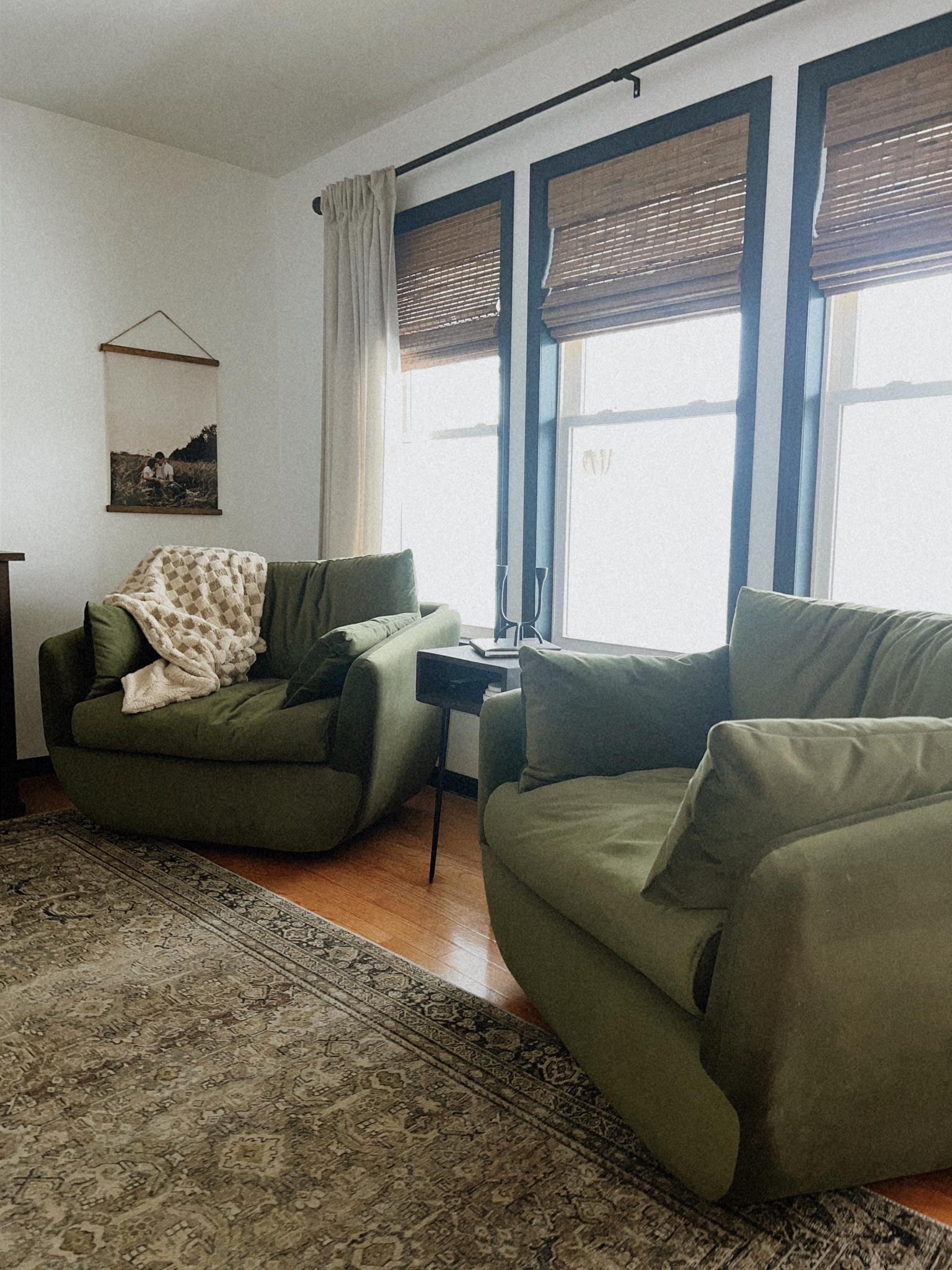 Coziest spot in my house! Oversized swivel chairs. Living room chairs. 

#LTKhome #LTKsalealert #LTKfamily