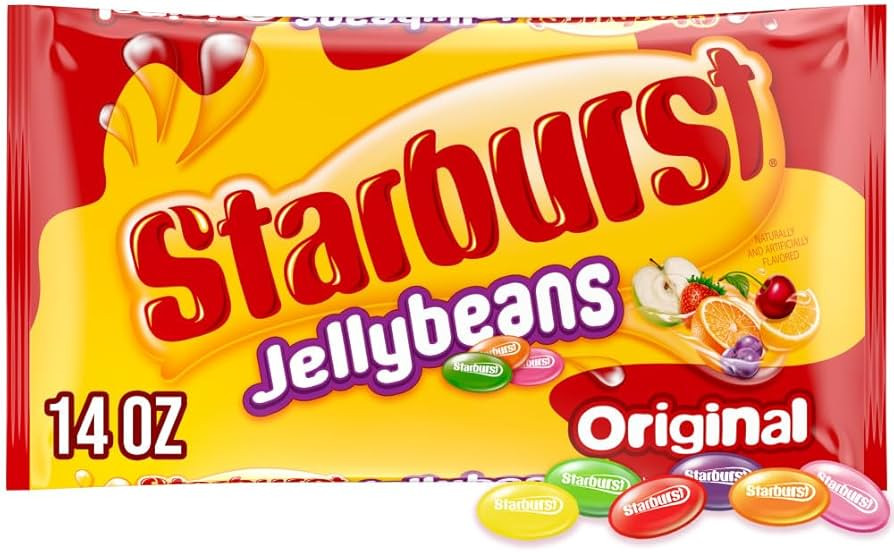 STARBURST Original Easter Jelly Beans Chewy Candy, 14 oz Bag | Amazon (US)