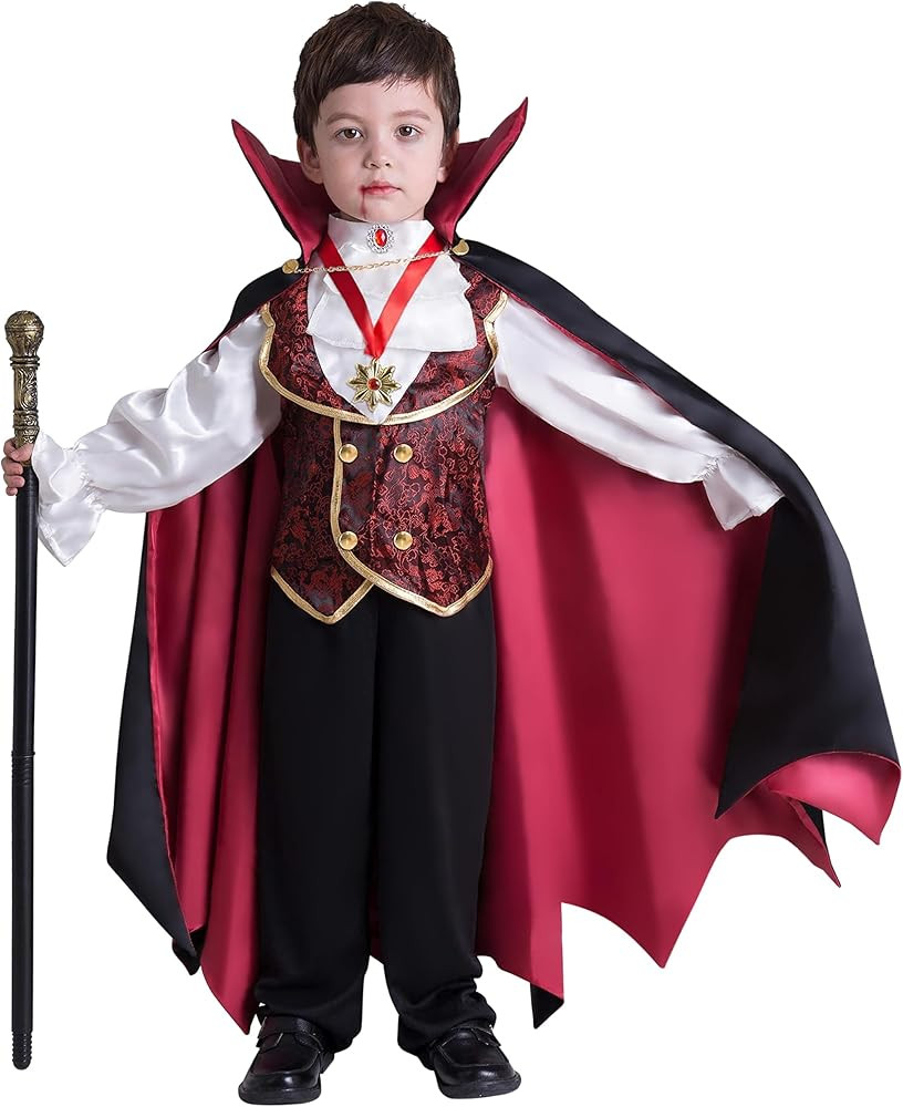 Spooktacular Creations Halloween Gothic Vampire Costume Deluxe Set for Boys, Kids Halloween Party... | Amazon (US)