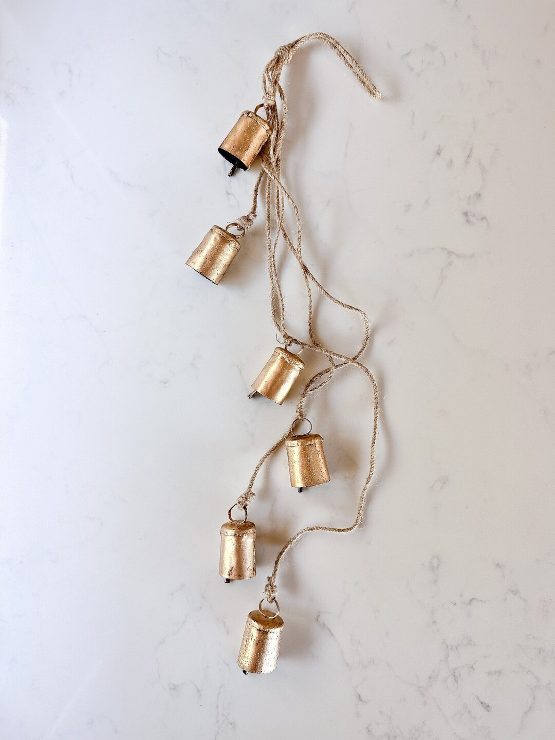 Gold Rustic Bells | Wreath Hanger | Christmas Holiday Decor | 6 Bell Cluster - Etsy | Etsy (US)