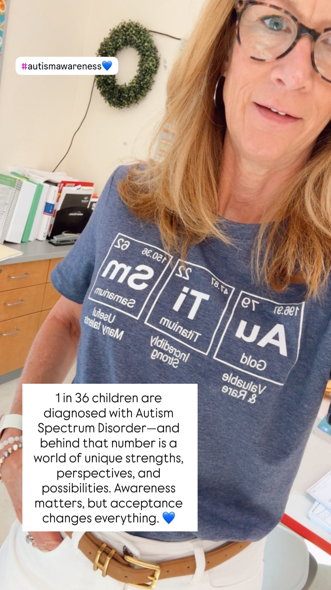 1 in 36 children are diagnosed with Autism Spectrum Disorder—and behind that number is a world of unique strengths, perspectives, and possibilities. Awareness matters, but acceptance changes everything. 💙

#LTKWorkwear #LTKmomlife #LTKKids