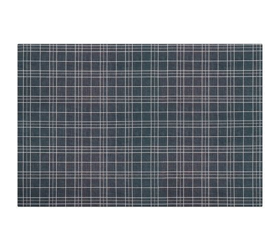 Un-Rug Plaid Washable Floor Mat | Pottery Barn (US)