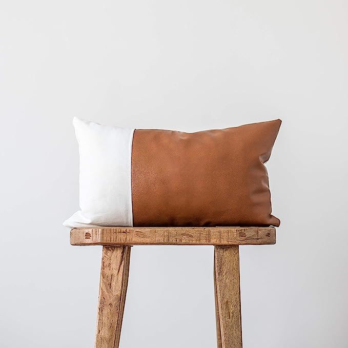 Woven Nook - Modern & Luxurious 12" x 20" Decorative Lumbar Throw Pillow Cover - Durable Quality ... | Amazon (US)