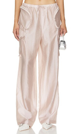 Tia Cargo Pant in Taupe | Revolve Clothing (Global)