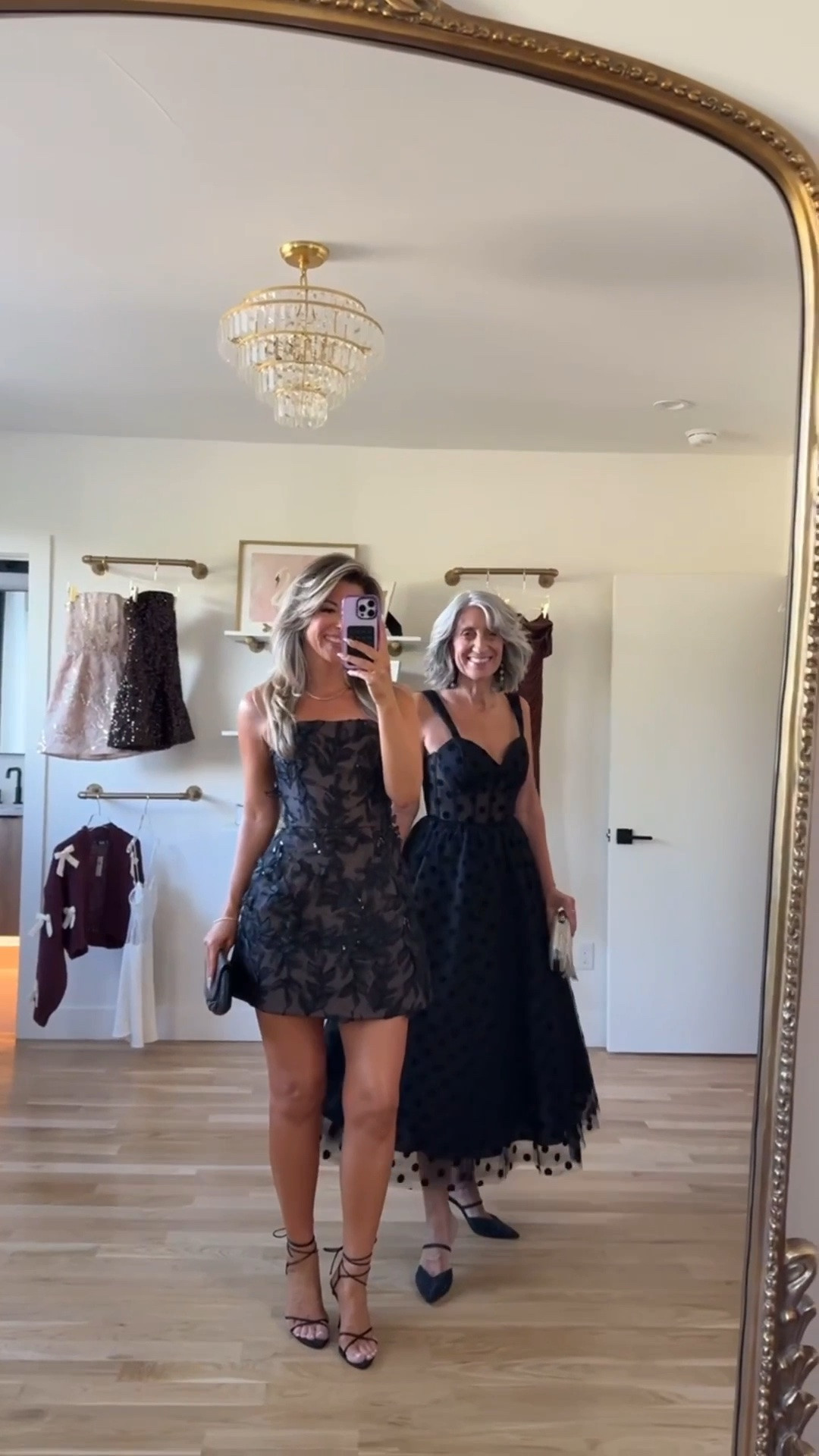 mom and me wedding guest and fall cocktail event dresses 🍂

I’m 5’4” & typically wear smalls/2
helsi mini: xs/0
wish I had sized down in gold mac duggal dress!

mom is 5’4@ & typically wears a medium/6
black eleanor, mac duggal strapless ruffle: sized down to a 4 in both

fall wedding guest dresses, wedding guest dresses, cocktail dresses, semi-formal dresses, black tie wedding guest dresses, destination wedding guest dresses, garden party dresses, wedding guest outfit ideas, fall outfits, fall dresses, autumn outfits, sweater dresses, midi dresses, long sleeve dresses, casual outfits, thanksgiving outfits, family photo outfits, date night outfits, work outfits, fall fashion, autumn fashion, mom & me outfits, mom & me dresses, matching outfits, mother daughter outfits, family photo outfits, wedding guest dresses, mother of the bride, mother of the groom, wedding guest outfit ideas

#LTKootd #LTKSeasonal #LTKWedding