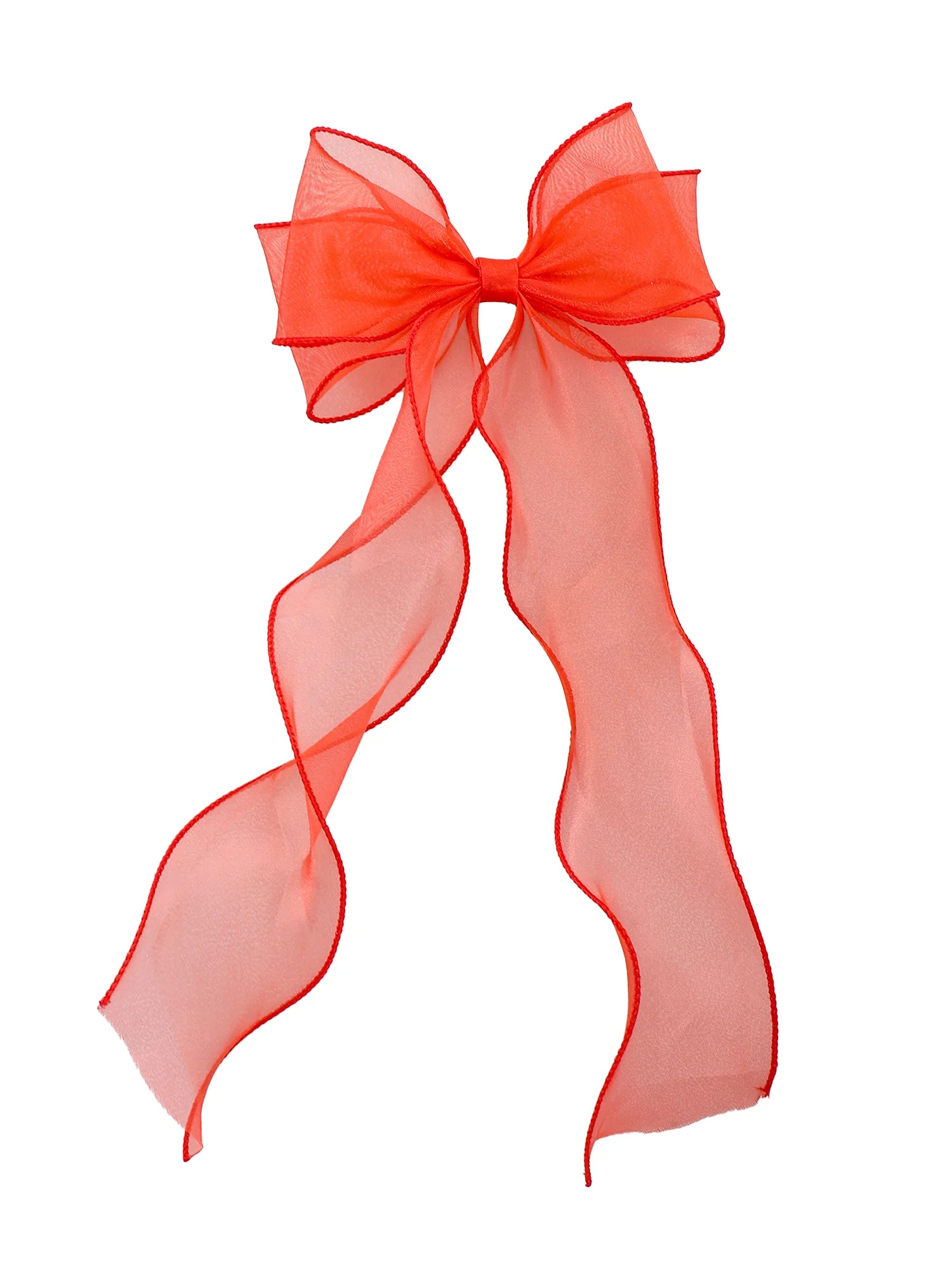 Holiday Time Holiday Time Sheer Red Hair Bow, 1 Piece (No ratings yet)   About this item  Materia... | Walmart (US)