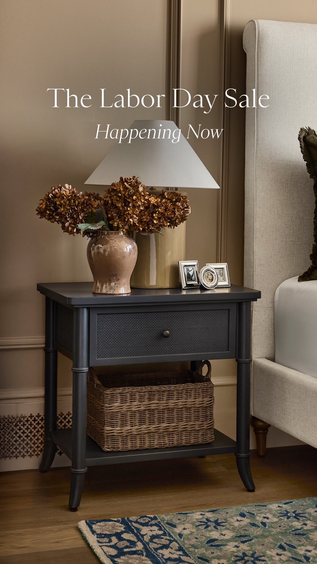 McGee & Co. Labor Day sale - nightstand, lamp, basket, frame, faux flowers

#LTKHome #LTKdayinmylife #LTKmomlife
