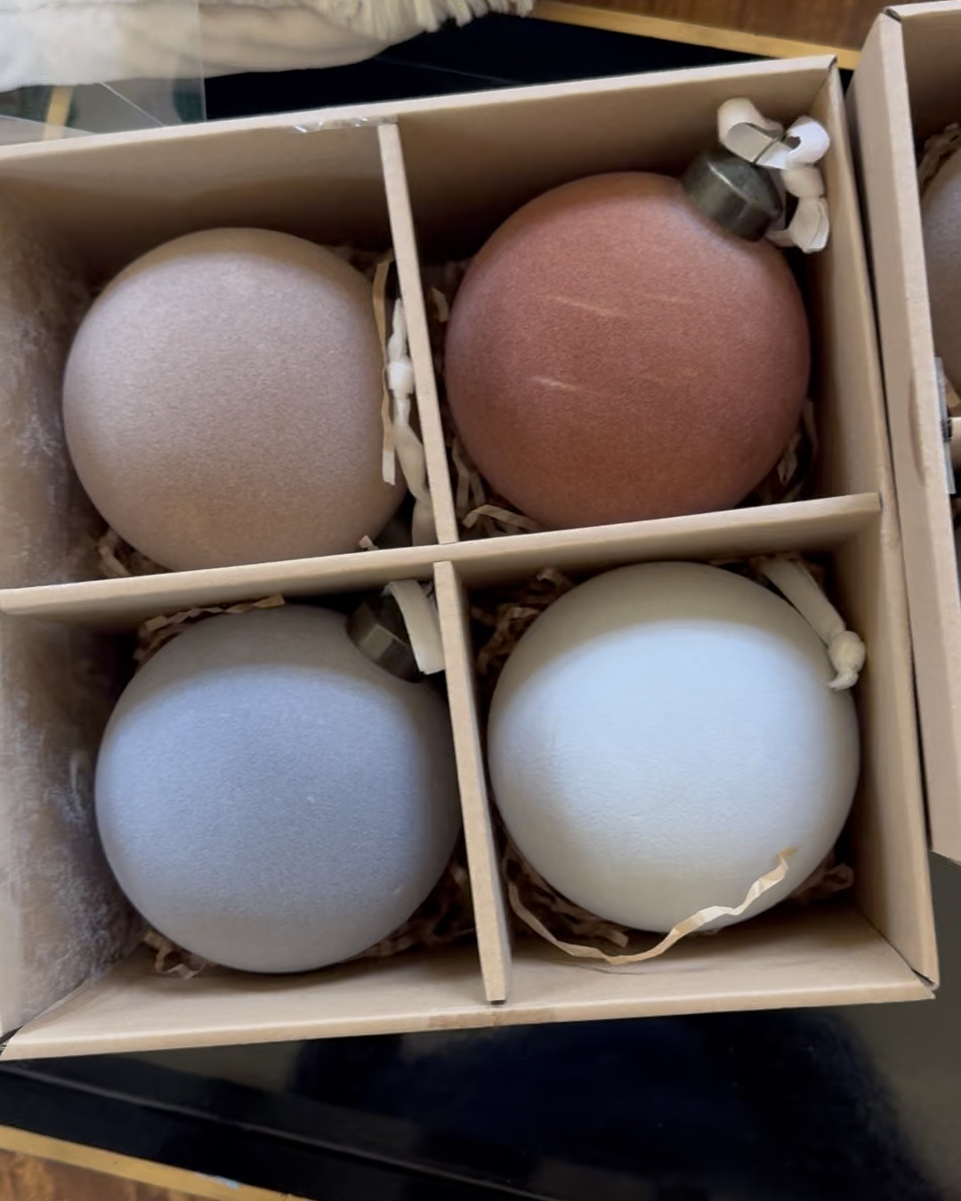 McGee & Co ornaments and garland 25% off right NOW! New to my tree this year are these neutral velvet looking baubles. Used the smaller size up top and larger size toward the bottom half.  Mixed in the bell garland and gingerbread houses to my existing Living Room tree and love the hint of nostalgia and different texture it brings. 

#christmasdecor #neutral #brown

#LTKHoliday #LTKSaleAlert #LTKSeasonal