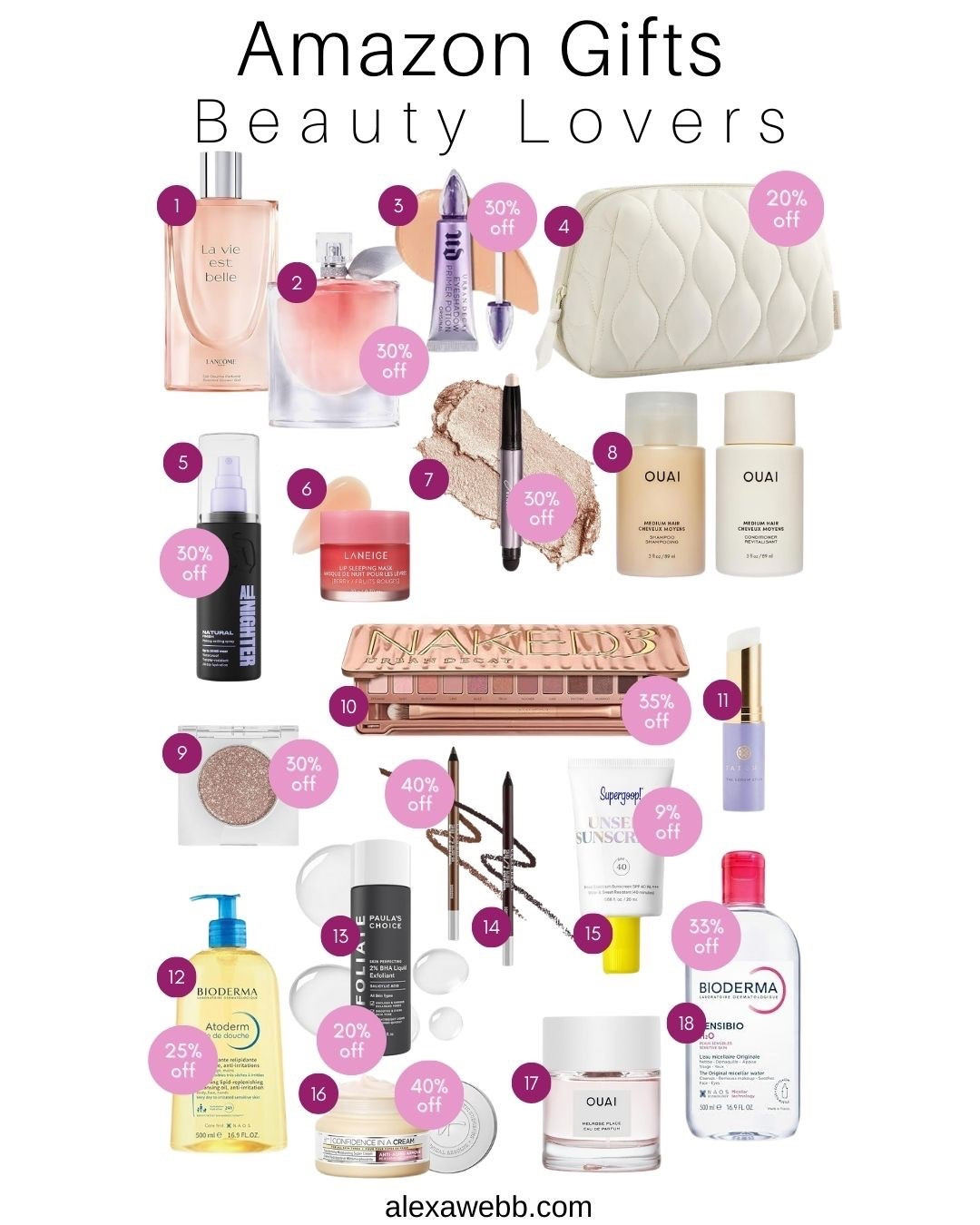 Black Friday Sales!! Amazon Gift Guides 2025 - Beauty Lovers - A round-up of gifts guides from Amazon Prime! Great for starting holiday shopping early. Or simply treat yourself! Alexa Webb #plussize

#LTKMidsize #LTKGiftGuide #LTKPlusSize