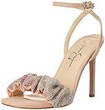 Jessica Simpson Women's Owina Embellished High Heel Sandal Heeled, Blush, 7.5 | Amazon (US)