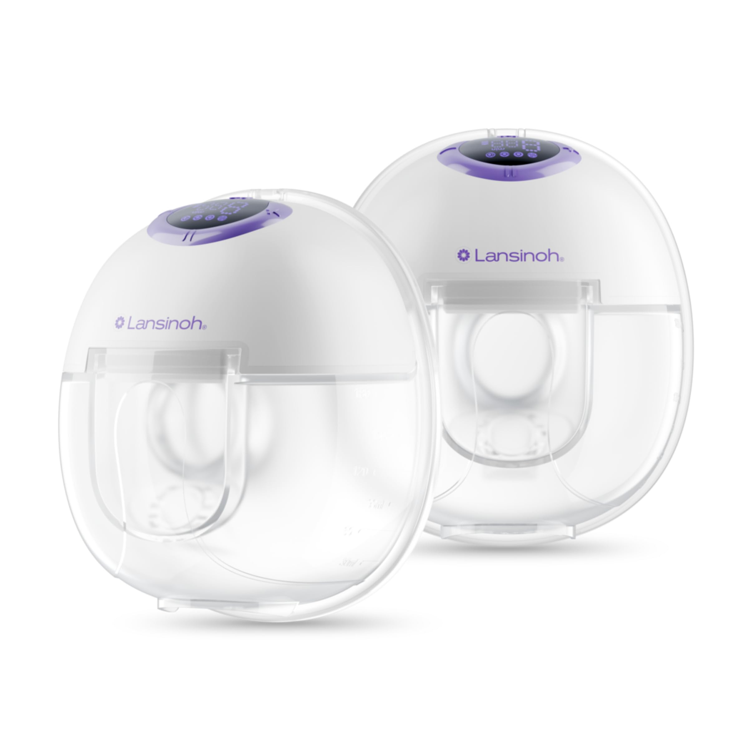 Lansinoh Discreet Duo Wearable Breast Pump, Hands Free Breast Pump, 4 Pumping Modes, 9 Levels Hos... | Amazon (US)