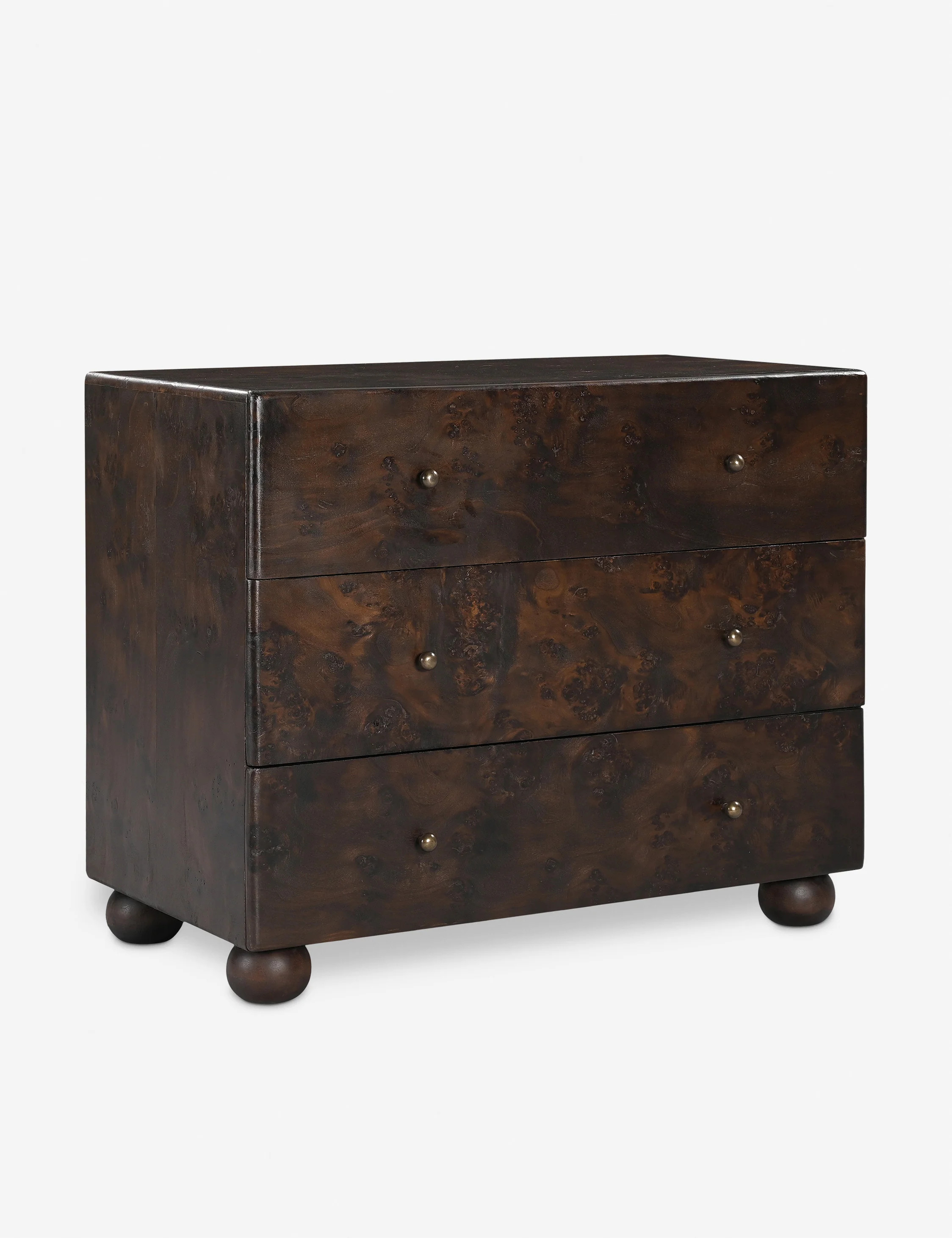 Hobbes 3-Drawer Nightstand | Lulu and Georgia 