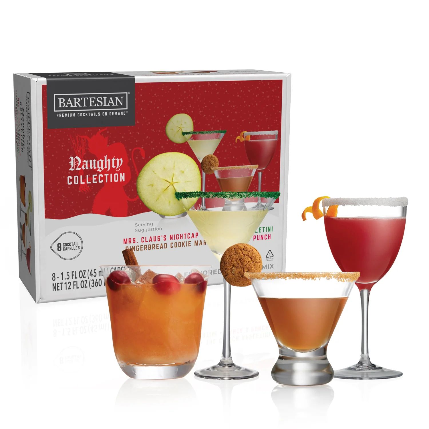 Naughty Drink Collection - Holiday Variety Pack | Bartesian
