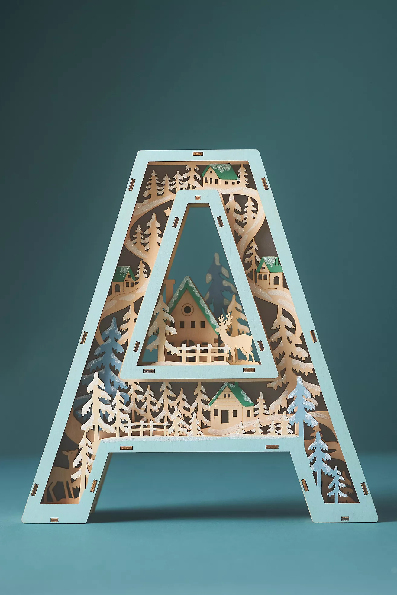 Wonderland Scene Monogram | Anthropologie (US)