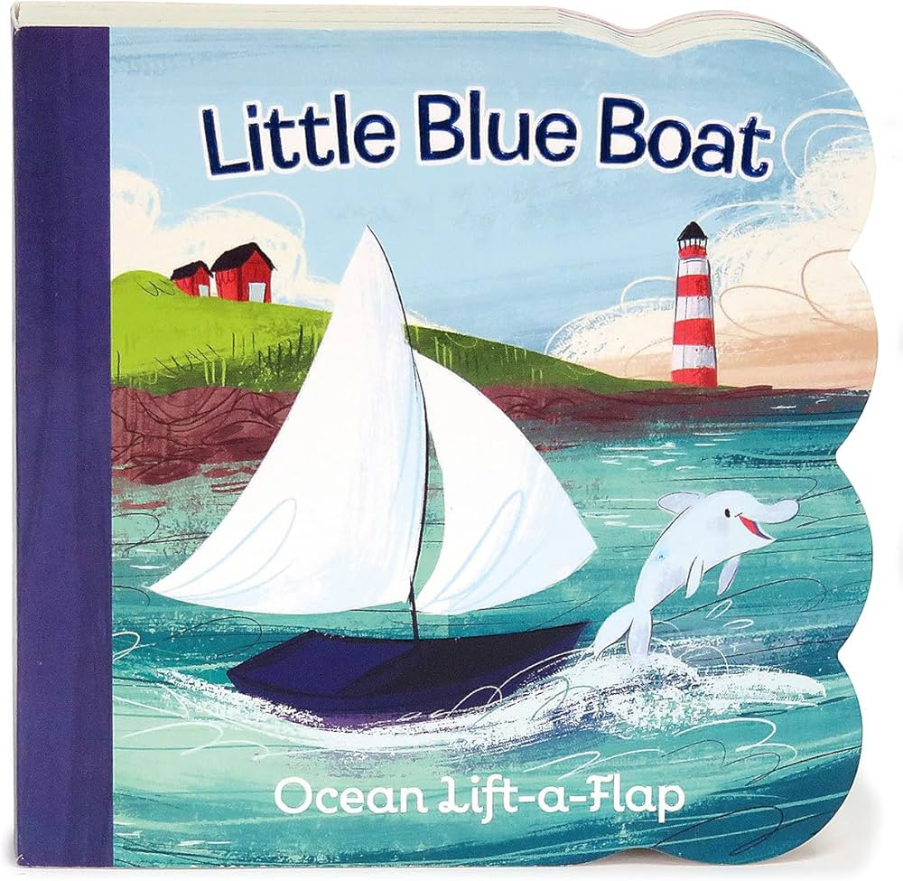 Little Blue Boat Chunky Lift-a-Flap Board Book (Babies Love) (Ocean Lift-a-Flap) | Amazon (US)