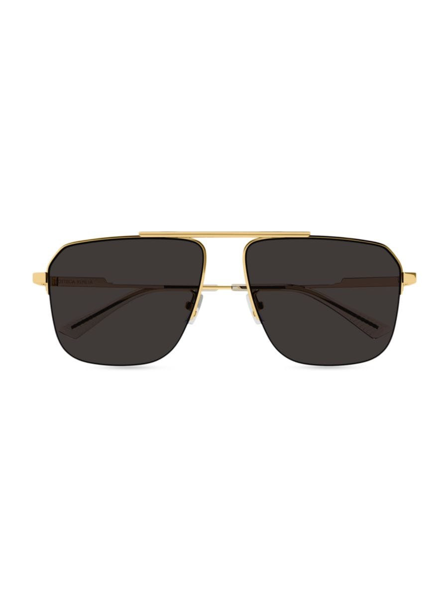 Full Metal BV1149S 58MM Pilot Sunglasses | Saks Fifth Avenue