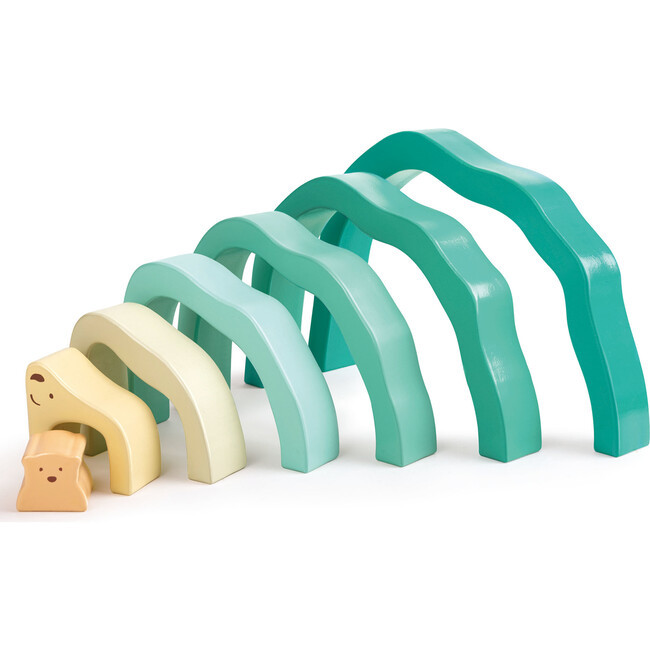 Arctic Polar Bear Stacking Blocks - Wooden Nesting Toy - Kids Toys | Hape from Maisonette | Maisonette