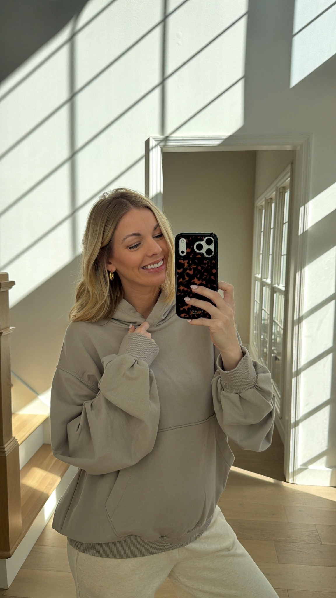 Loving this oversized stone colored hoodie from Aerie! And it’s on sale right now! 

I’m wearing a Small! 

#LTKSaleAlert