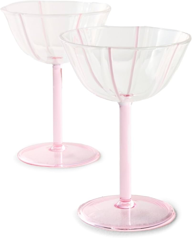 Maison Balzac Women's 2 Grand Soleil Coupes Glasses, Pink, One Size | Amazon (US)