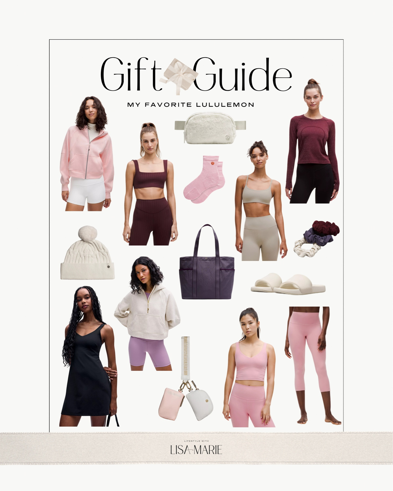 Favorite Lululemon finds for her. Lulu gift guide for women and girls. Daughter Christmas gift ideas. Workout gear. Athleisure outfit inspo.

#LTKFitness #LTKGiftGuide #LTKActive