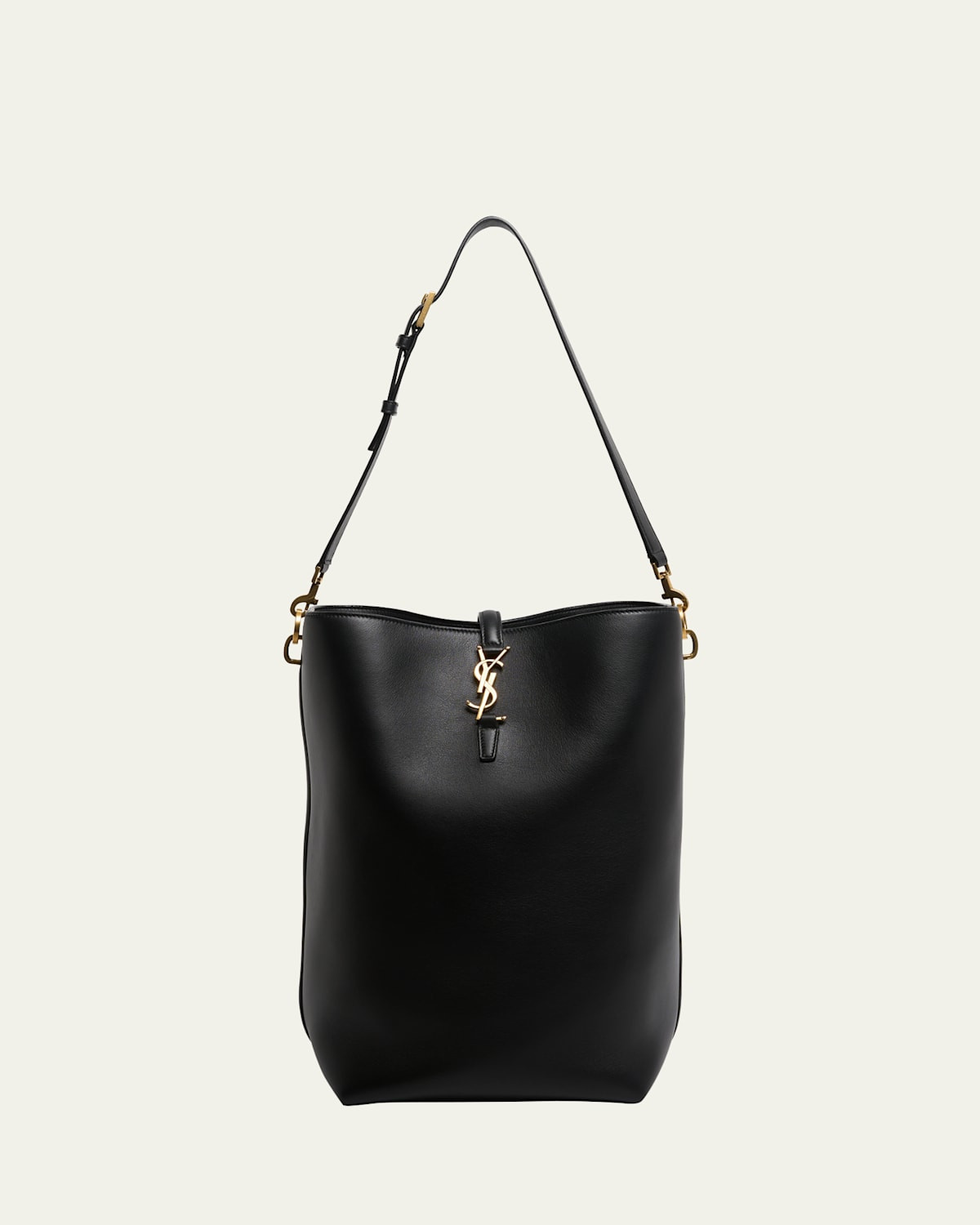 Le 37 YSL Bucket Bag in Calfskin Leather | Bergdorf Goodman