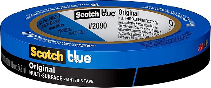 ScotchBlue Original Multi-Surface Painter's Tape, .70 inches x 60 yards, 2090, 1 Roll | Amazon (US)