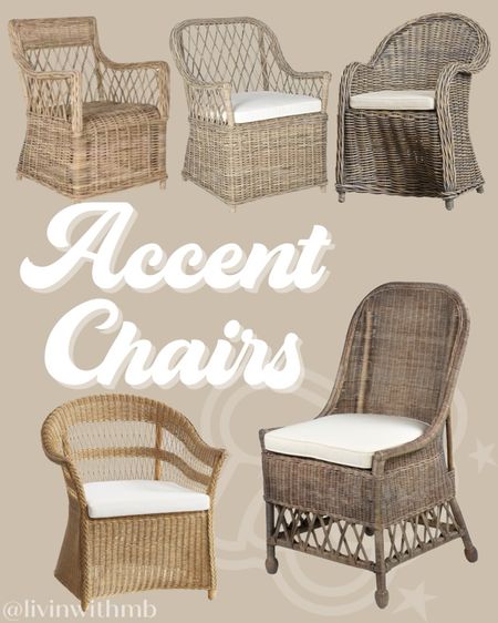 Some of my favorite wicker accents chairs 🫶🏼

#LTKSeasonal #LTKstyletip #LTKhome