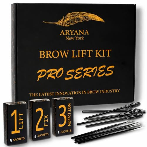 ARYANA NEW YORK Eyebrow Lamination Kit Professional | At Home DIY and Salon Use brow lamination kit | Instant Lift For Fuller Eyebrows | Brow Lift Sachet Professional Series | Amazon (US)