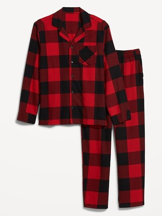 Matching Plaid Flannel Pajama Set for Men | Old Navy (US)