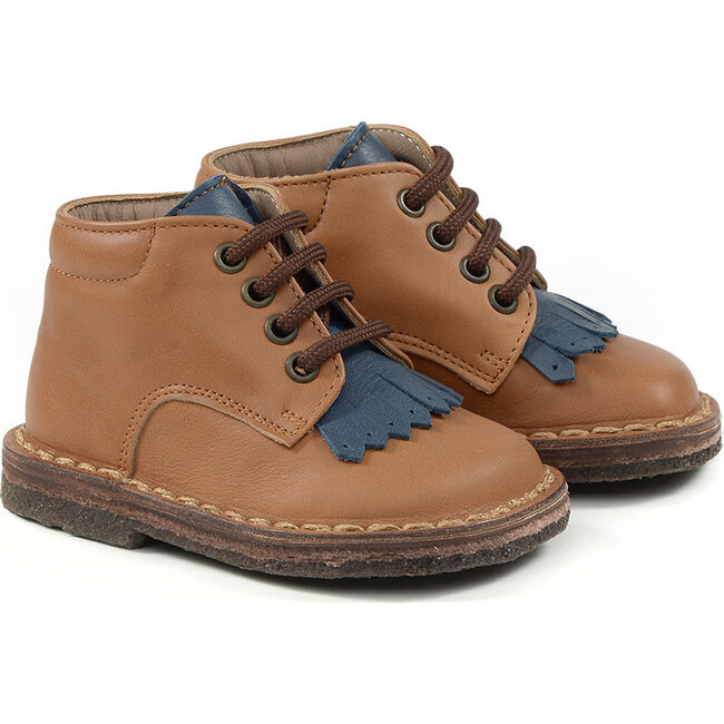 Pepe Shoes | Lace-Up Desert Boots (Brown, Size 19) | Maisonette | Maisonette