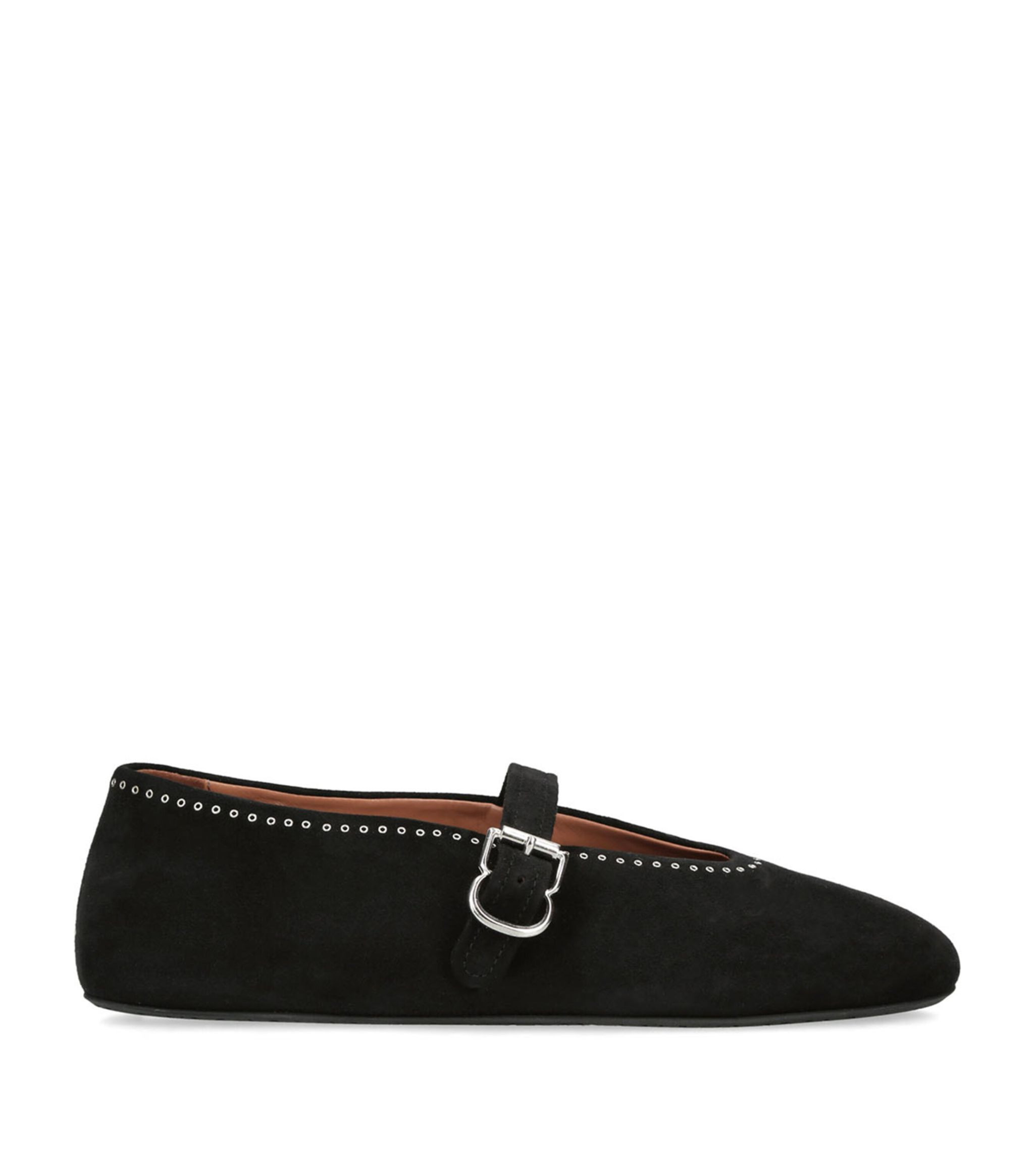 Suede Strap Ballet Flats | Harrods