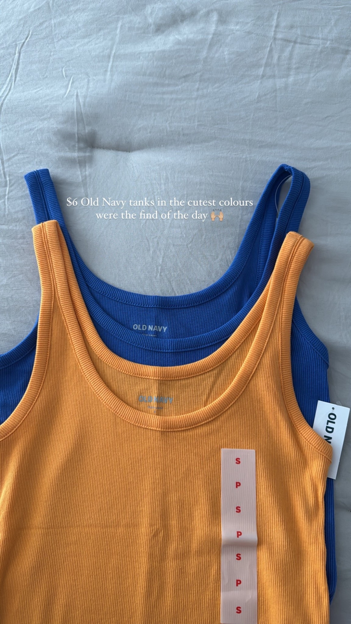 Old Navy Tanks that come in 10+ colours? Add to cart immediately! A great summer staple at an affordable price point, 

#LTKcanada #LTKstyletip #LTKsummer