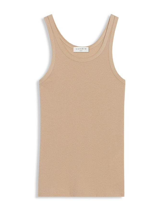 Sandro Killian Ribbed Tank Top Back to Results -  Women - Bloomingdale's | Bloomingdale's (US)