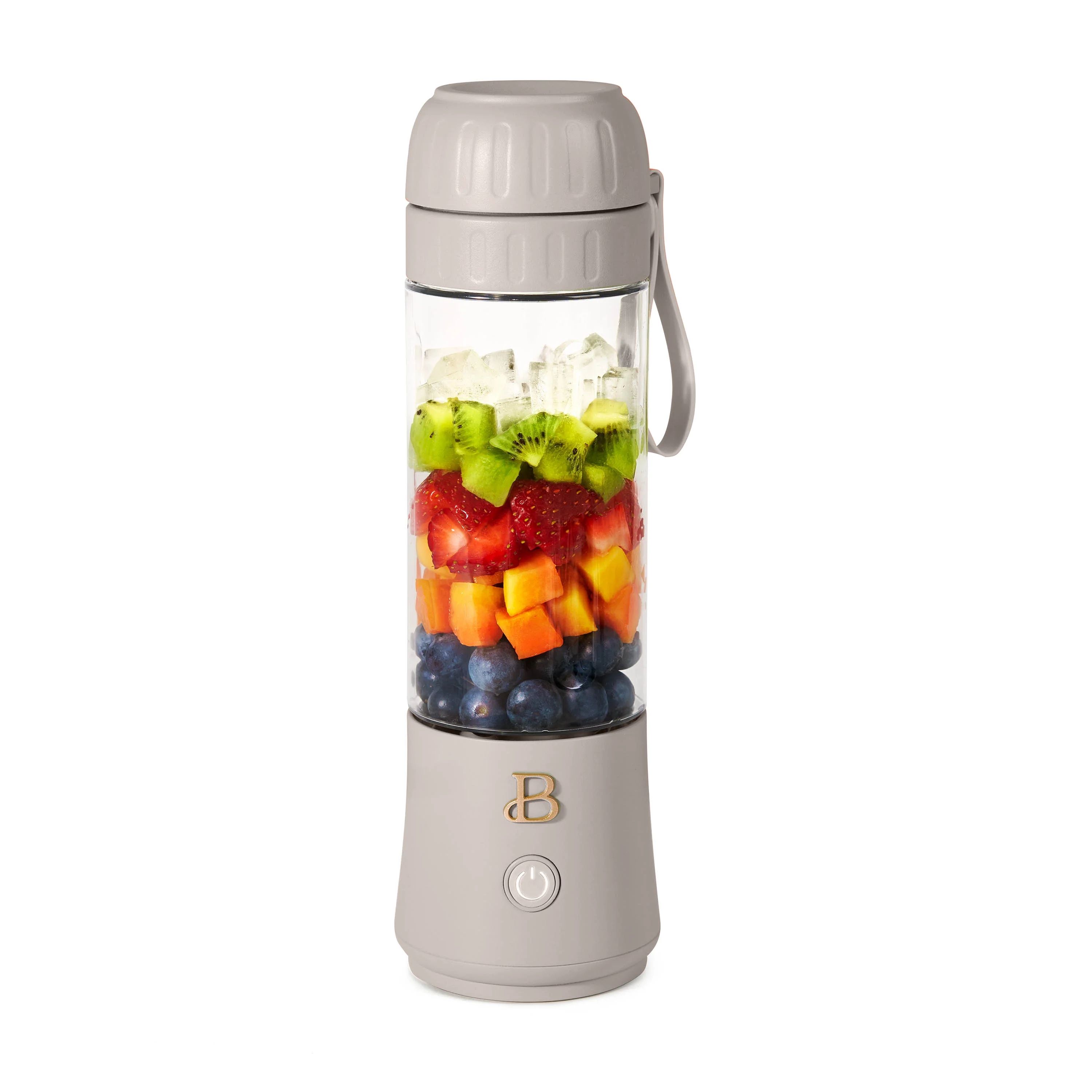 Beautiful Portable to-Go Blender 2.0, 70 W, 16 oz, Porcini Taupe by Drew Barrymore | Walmart (US)