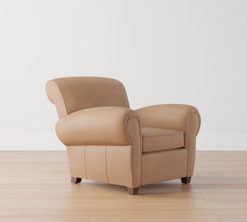 Manhattan Leather Chair | Pottery Barn (US)