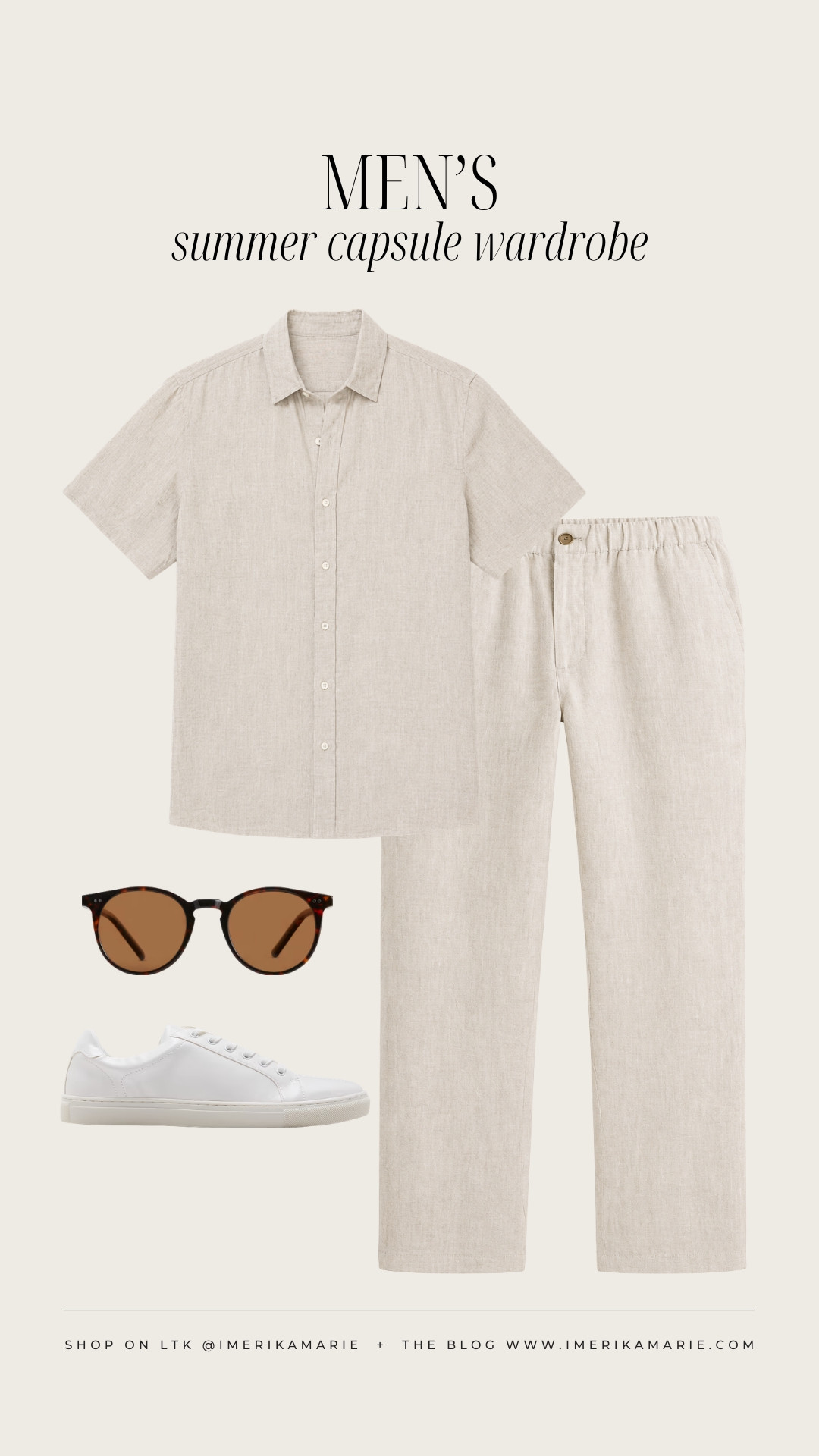 Men's Summer Outfit

linen shirt, linen pants, white sneakers

men's outfit. men's summer capsule. men's summer capsule wardrobe.

#LTKootd #LTKSeasonal #LTKMens