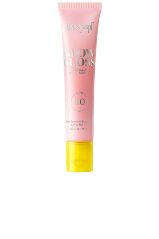 Supergoop! Glow Gloss SPF 40 Lip Balm in Vanilla Soft Serve from Revolve.com | Revolve Clothing (Global)