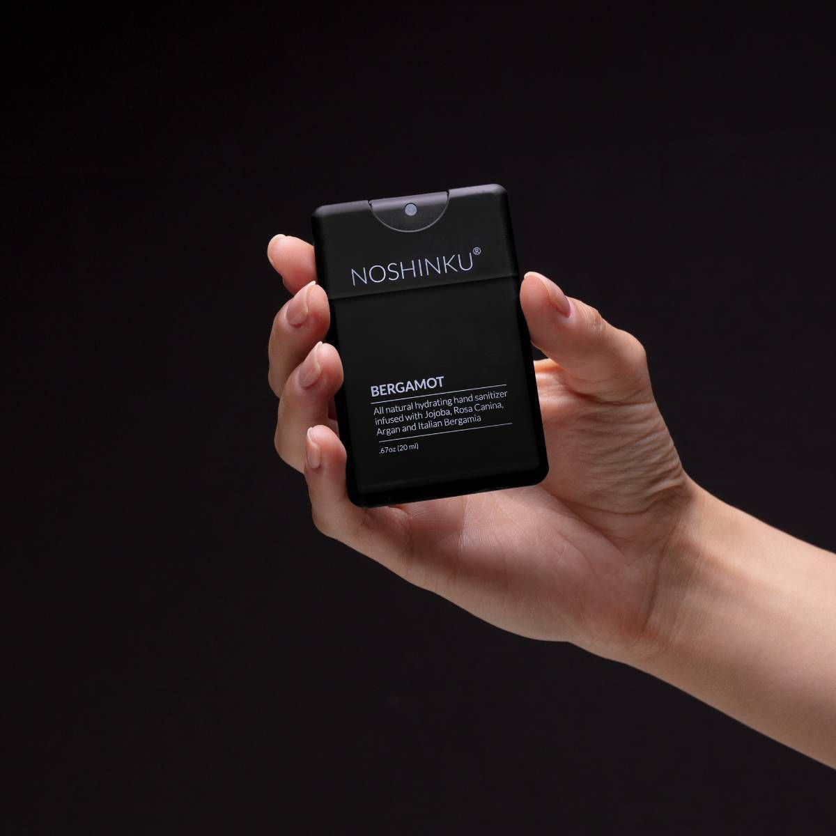 NOSHINKU Refillable Bergamot Ultra Moisturizing Pocket Sanitizer - Travel Size - 20ml | Target