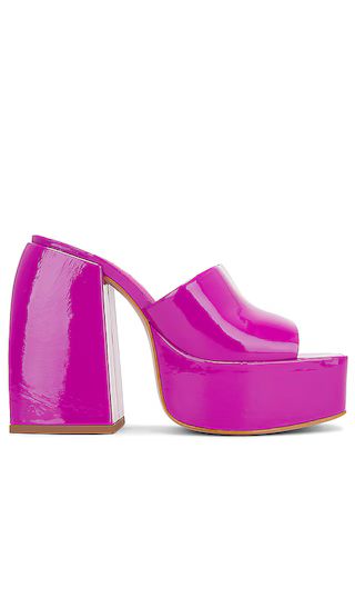 Aretha Platform Mule in Very Pink | Revolve Clothing (Global)