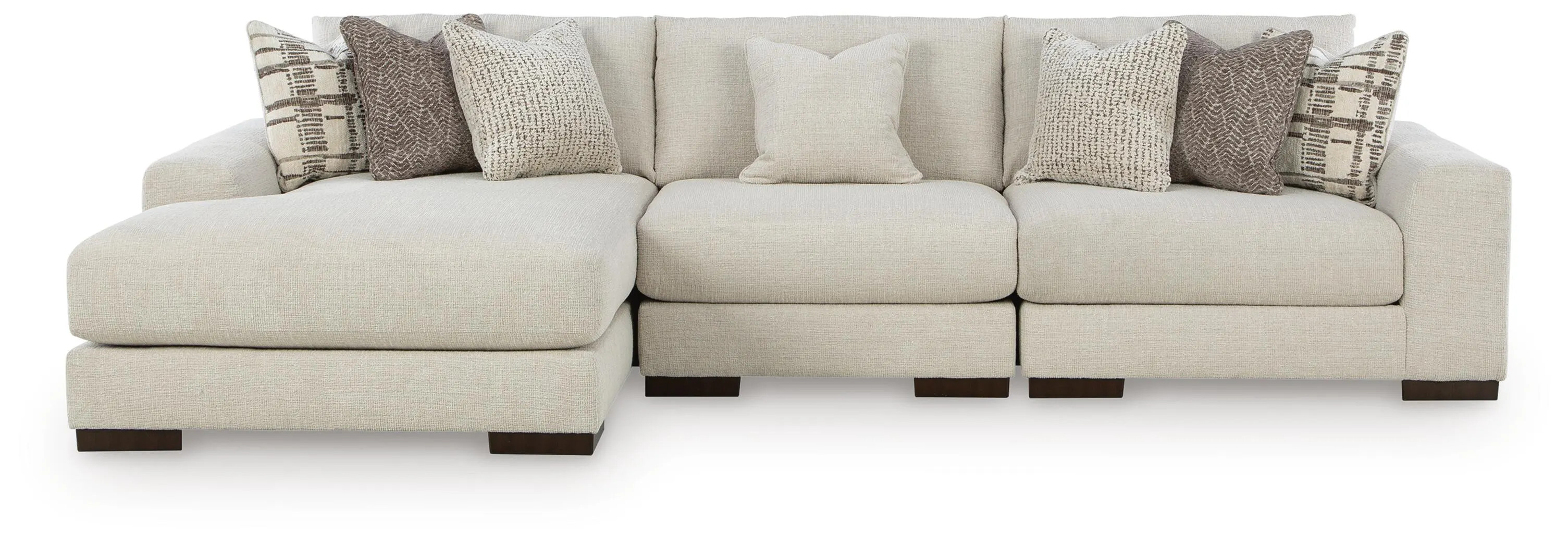 Barrelton 3-Piece Modular Sectional with Chaise | Ashley | Ashley